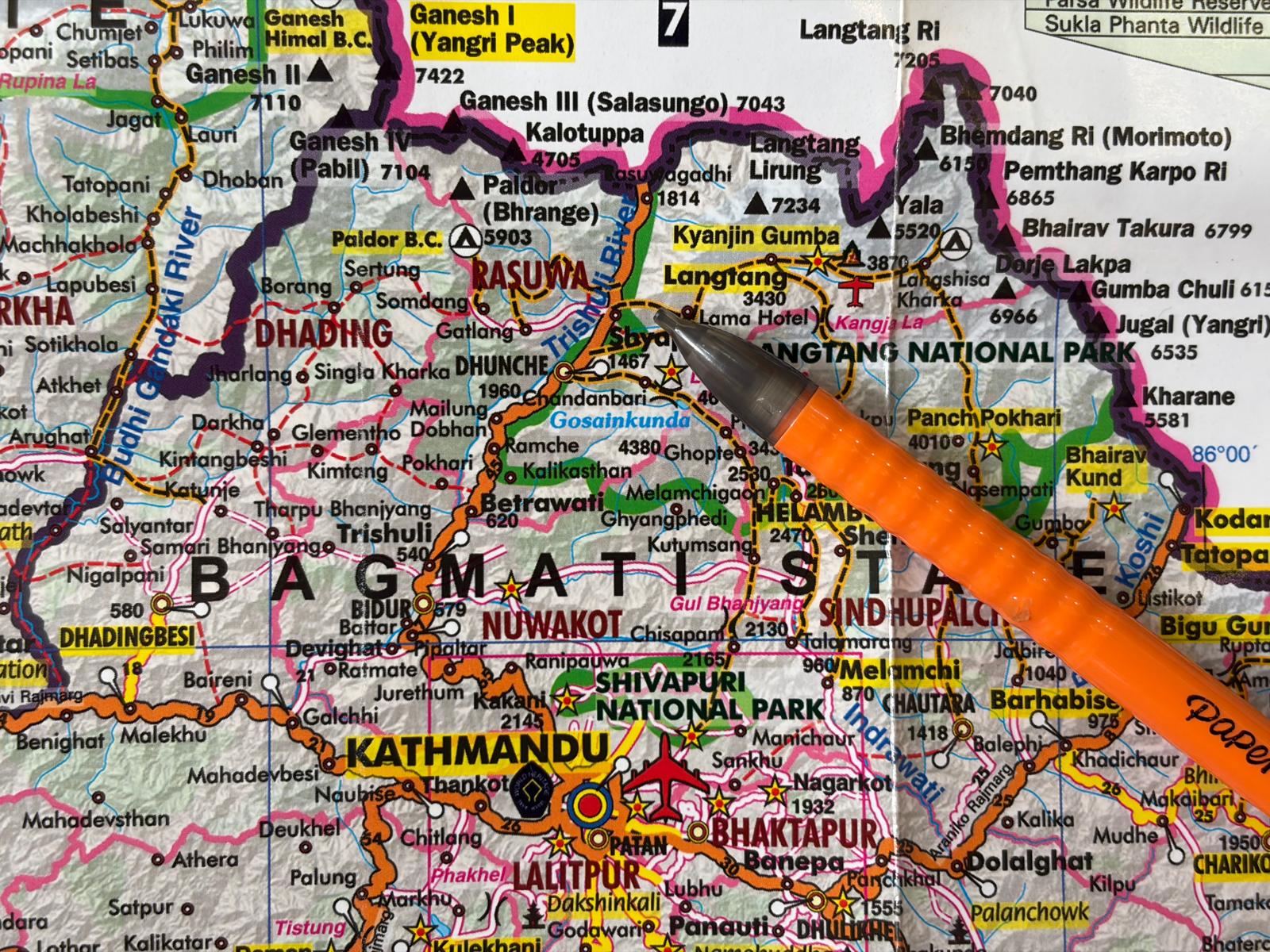 Map indicating where REACT has sent generators so far.